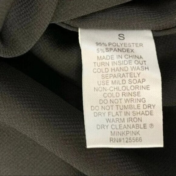 Mink Pink Stripes Satin Mini Dress Short Sleeve Black White Nautical Size Small - Picture 10 of 16